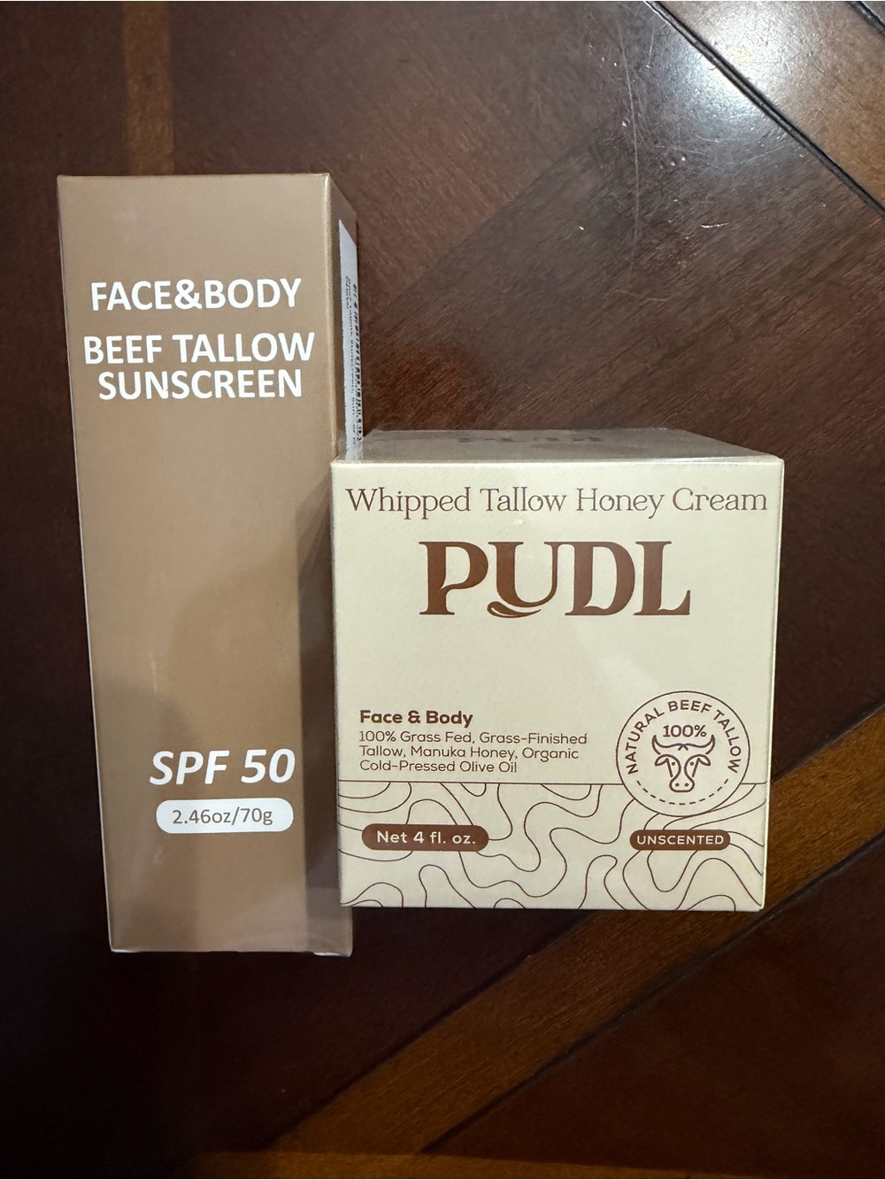 Beef tallow moisturizer and sunscreen - new